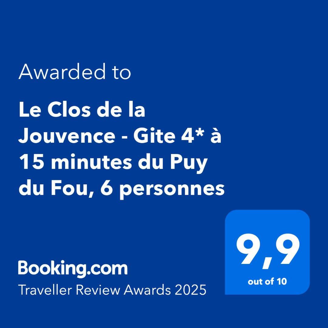Le Clos De La Jouvence - Gite 4* A 15 Minutes Du Puy Du Fou, 6 Personnes Saint-Laurent-sur-Sèvre Eksteriør billede